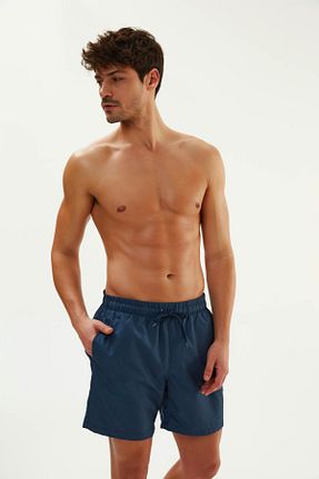 شلوارک ساحلی آبی مردانه پلی استر Eros - کد 828102891