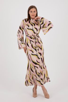 لباس نباتی زنانه بافتنی پلی استر آستین-بلند کد 828103343