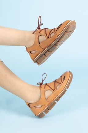 کفش کژوال قهوه ای زنانه پاشنه کوتاه ( 4 - 1 cm ) پاشنه ساده کد 828123115