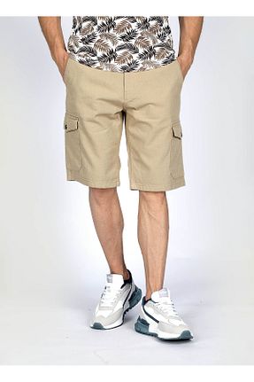 شلوارک و برمودا بژ مردانه جین Lee Cooper - کد 828113219