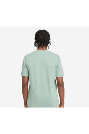 تی شرت سبز مردانه رگولار تکی کد 828134718