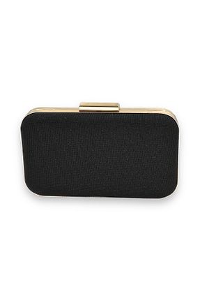 کیف مجلسی مشکی زنانه پارچه ای Biçanta - کد 828258431