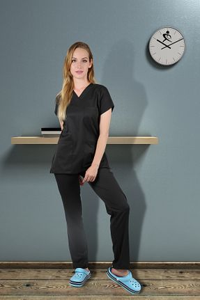 لباس ایمنی کار مشکی SoonScrubs - کد 828322549