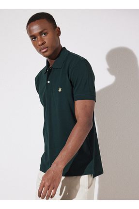 پولوشرت سبز مردانه اسلیم فیت BROOKS BROTHERS - کد 828258534