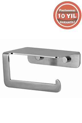 پایه دستمال توالت بژ استیل ضد زنگ ÇELİK BANYO - کد 828472651