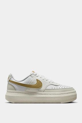 کفش اسنیکر سفید زنانه چرم اصل Nike - کد 827551969