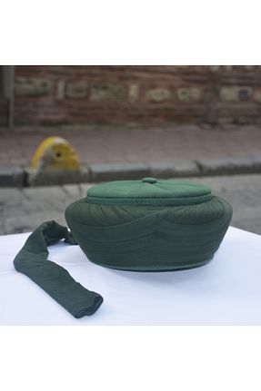 کلاه سبز زنانه پنبه ای sehzadegiyim - کد 828309329