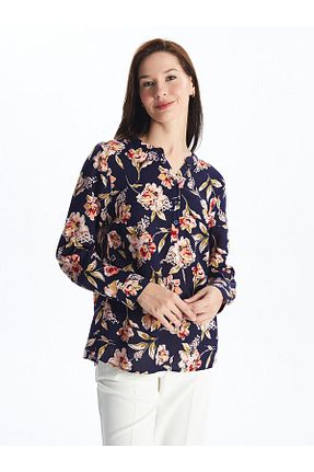 بلوز رنگی زنانه گلدار LC Waikiki - کد 828500051