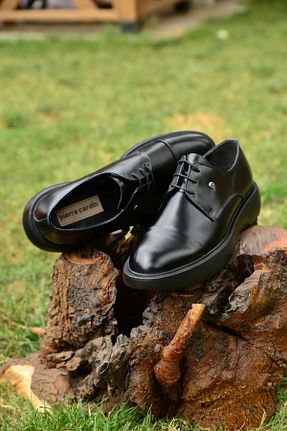 کفش اسنیکر مشکی مردانه چرم Pierre Cardin - کد 831033061