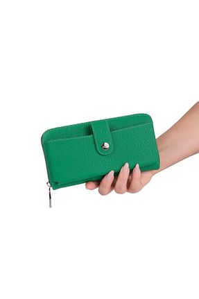 کیف پول سبز زنانه سایز متوسط Bagacar - کد 828358378