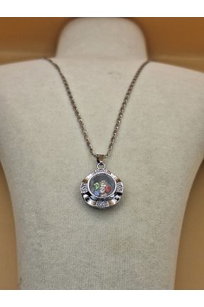 گردنبند جواهر زنانه برنجی Gül Accessory - کد 828491100