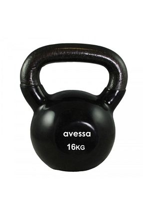 دمبل و صفحه وزنه مشکی وینیل Avessa - کد 93345497