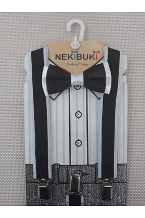 آویز شلوار مشکی بچه گانه لیکرا NEKİBUKİ - کد 117708863