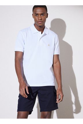 پولوشرت سفید مردانه اسلیم فیت BROOKS BROTHERS - کد 828254241
