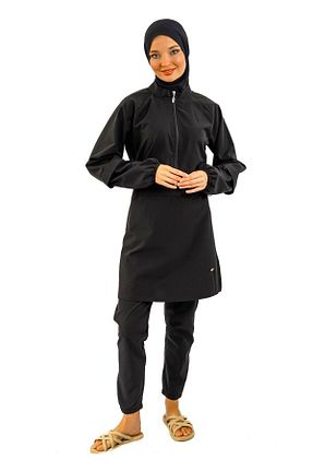 مایو حجاب مشکی زنانه ساده TESMAY - کد 828461415