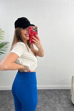 ساق شلواری آبی زنانه بافت ubmbutik - کد 828495265