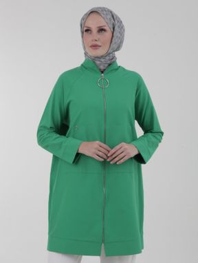 کت سبز زنانه رگولار بدون آستر کد 828130232