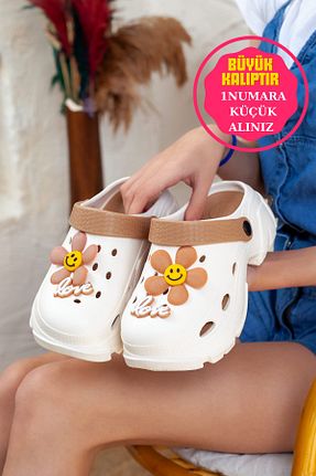 دمپائی بژ زنانه چرم مصنوعی ShoesBag - کد 795833234