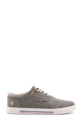 کفش اسنیکر خاکی مردانه بند دار U.S. Polo Assn. - کد 828275315