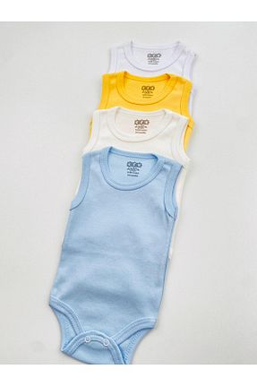 بادی و سرهمی نوزادی رنگی بچه گانه %100 پنبه EFU BABY - کد 828590050