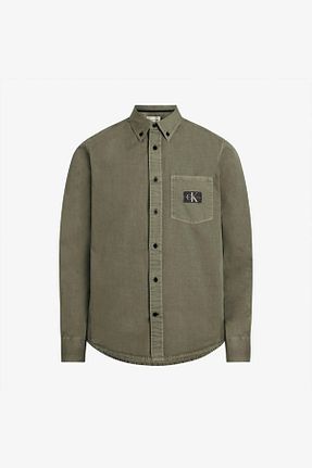 پیراهن خاکی زنانه Fitted Calvin Klein - کد 828645983
