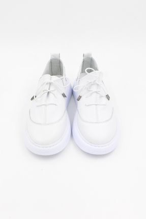 کفش آکسفورد سفید زنانه پاشنه کوتاه ( 4 - 1 cm ) کد 708375232