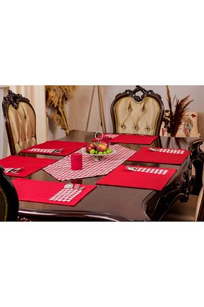 سرویس آمریکائی قرمز مستطیل Tropikhome - کد 70287355
