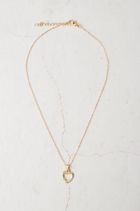 گردنبند جواهر طلائی زنانه کد 336070739