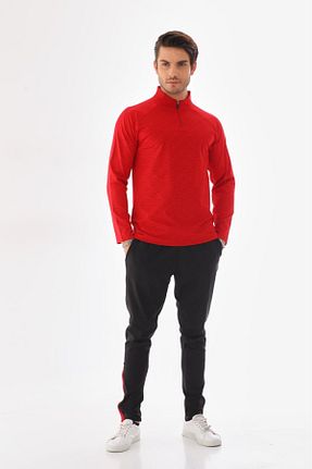ست گرمکن قرمز مردانه پنبه - پلی استر - الاستین SPOR - کد 829612373