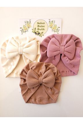 کلاه پشمی رنگی بچه گانه پنبه ای SeherBebeButik - کد 829695985