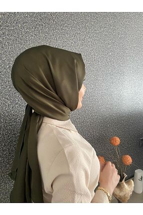 روسری سبز پلی استر Butik - کد 808209875