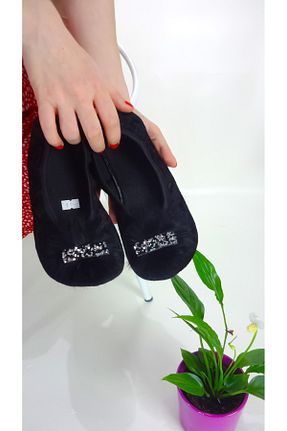 پاندوف مشکی زنانه پارچه ای CEYDA SHOES - کد 775849240