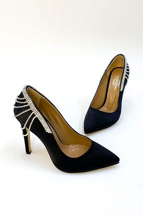 کفش مجلسی مشکی زنانه چرم مصنوعی İzabel Shoes - کد 795031629