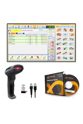 بارکد خوان مشکی DemirSoft - کد 41310432