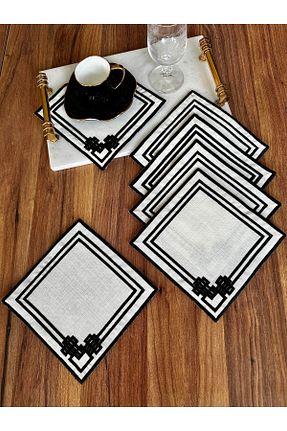 دستمال مهمانی مشکی Nurhanhome - کد 801411941