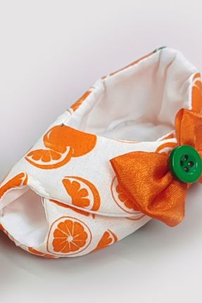 هدیه نوزاد نارنجی بچه گانه کد 732113266