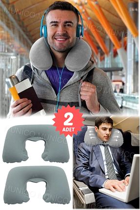 زیرانداز و بالش بادی قهوه ای Munico - کد 829575870