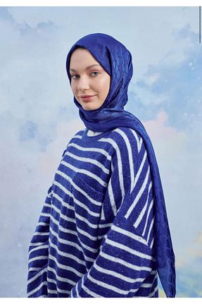 شال سرمه ای زنانه Firuze - کد 829556541