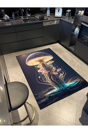 فرش رنگی قابل شستشو Rugs Modern Halı - کد 829598651