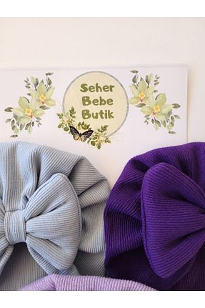 کلاه پشمی رنگی بچه گانه پنبه ای SeherBebeButik - کد 829663395
