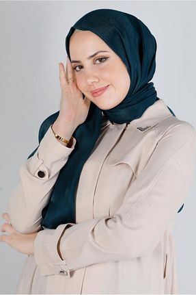 شال آبی زنانه پلی استر Alvina - کد 796282318
