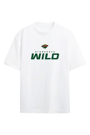 تیشرت سفید زنانه اورسایز BA Sportswear - کد 806367869