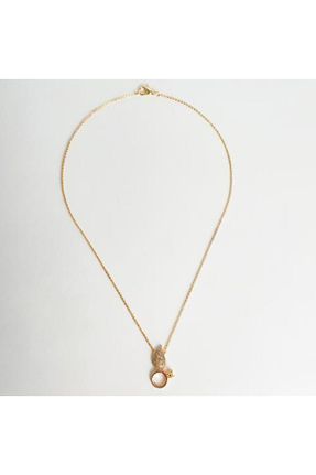 گردنبند جواهر طلائی زنانه کد 98776774