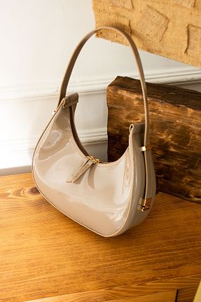 کیف دوشی قهوه ای زنانه چرم مصنوعی HONEY BAG - کد 800865222
