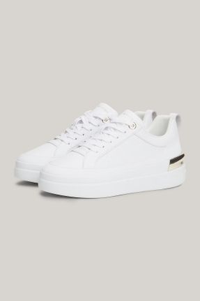 کفش کلاسیک سفید زنانه چرم مصنوعی پاشنه کوتاه ( 4 - 1 cm ) کد 810174919