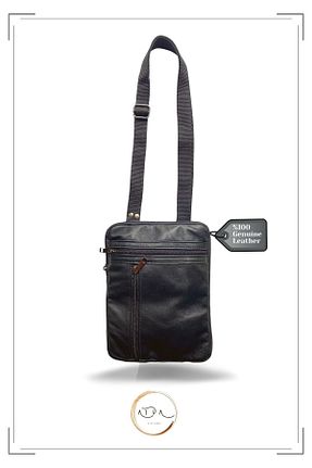 کیف پستچی مشکی زنانه چرم خالص Bag Ard - کد 158594920