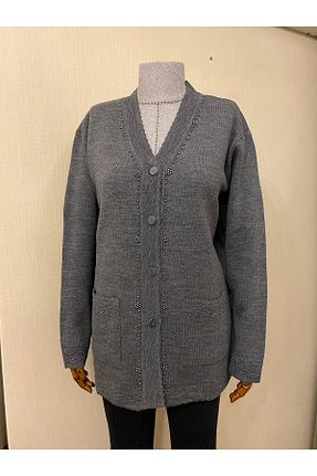 رویه طوسی زنانه بافتنی TEK - کد 665945223