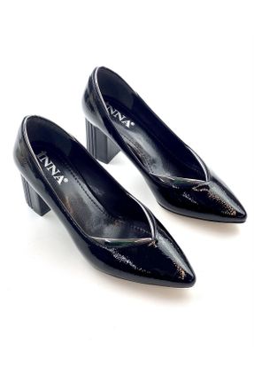 کفش پاشنه بلند کلاسیک مشکی زنانه پاشنه نازک پاشنه متوسط ( 5 - 9 cm ) کد 349173797