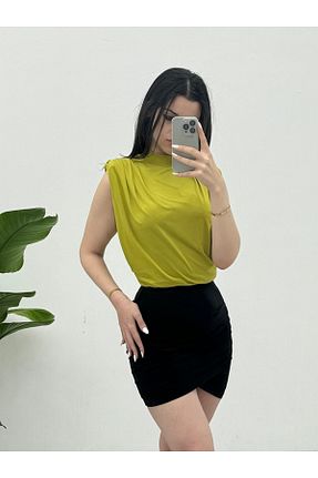 بلوز سبز زنانه ساده Modamorfo - کد 827607136