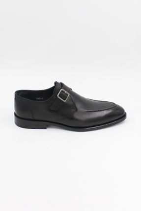 کفش کلاسیک مشکی مردانه پاشنه کوتاه ( 4 - 1 cm ) پاشنه ساده کد 708476457